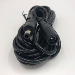 【130】新品1本 CCTVセキュリティカメラ用 DC12V電源延長ケーブル 5.5mm/2.1mm ジャック 3Mの画像