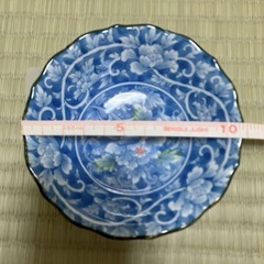 お皿　中×5枚　小×5枚　未使用品　昭和レトロの画像