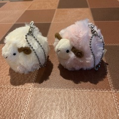 かわいくて癒される！ひつじグッズセット（キーホルダー2種＆マグネット3個）の画像