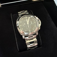 オーバーホール済】PANERAI PAM00072 ルミノール クロノグラフ