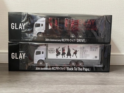 新品未開封】GLAY×GiGO限定景品 RCアドトラック vol.1&2 全2種