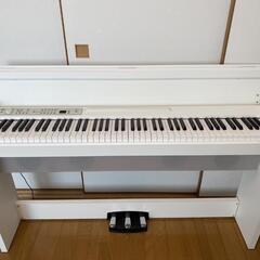 電子ピアノ KORG LP−380 白 (じぃじ) 縮景園前の鍵盤楽器