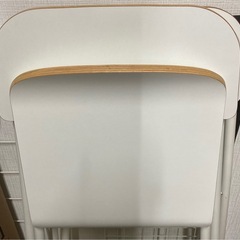白い椅子　2脚セット の画像