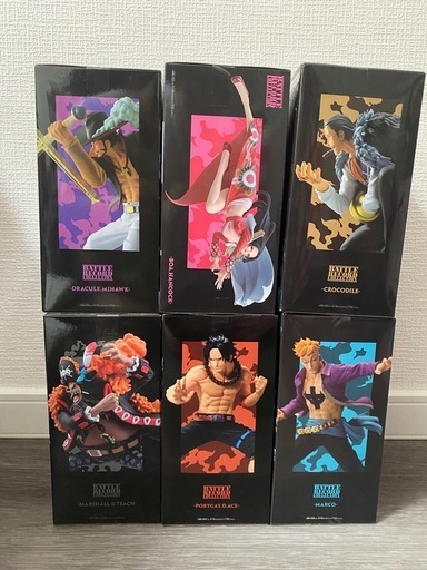 【値下げ】【新品未開封】ONE PIECE バトルレコードコレクション　6点セット