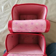 ディズニー　ランドセル　ミニーマウス　プリンセス　女の子　お揃いコーデ　双子　🎒　の画像