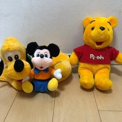 未使用 ディズニー ドナルド ミニー プーさん ちびーず