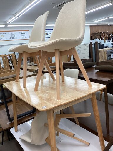 ダイニング5点セット　シミ･ヘタリ有