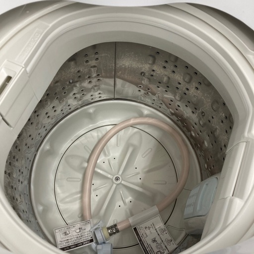 【ジモティー割引で最大15％OFF⭐️】 2021年製　HITACHI　洗濯機　5.0kg　ホワイト　NW-H53