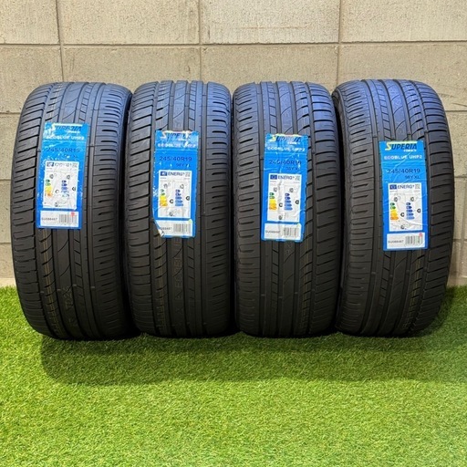 【良品質・コスパ最高】　245/40R19 4本　交換工賃・消費税込み価格　スーペリア