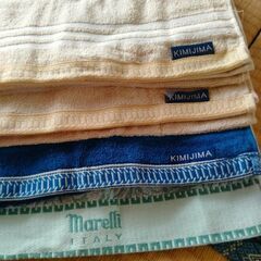 KIMIJIMA & Marelli タオルとCalvin Kleinハンカチ　未使用の画像