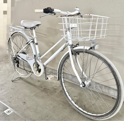 TAGlabel by amadana 自転車 citybike ホワイト 26インチ