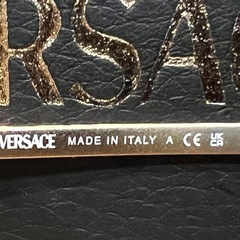 VERSACE ヴェルサーチ　ダミエ プレート サングラス メタル　美品　定価65890円の画像