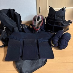 剣道　防具　中学生女子
使用　防具袋一式