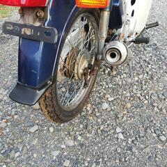ホンダスーパーカブ、セル、キック式、125CC 載せ変えましたの画像