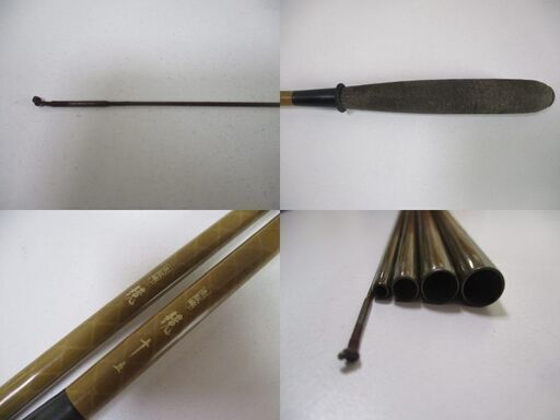 G∬55 釣竿 シマノ 朱紋峰 競 15尺 中古品 検：SHIMANO ロッド
