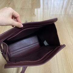合皮バック　ショルダーバッグの画像