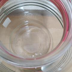 美品【8L】梅酒瓶　内蓋付き　ガラス瓶　梅ジュース　らっきょうの画像