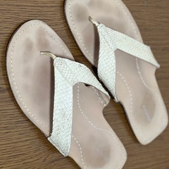 定価20000円ほど osklen  蛇革 メンズサンダルの画像