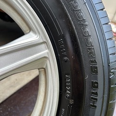 195-65R15⭐️新品同様⭐️夏タイヤホイール4本⭐️室内保管プリウス30に履いてました。の画像