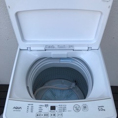 アクア　2020年　洗濯機の画像