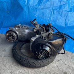 
規制前！AF35 ライブディオZX 実働エンジン　動作品のデイトナ青箱付き の画像