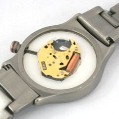 ジャンク 不動 CITIZEN MU クオーツ式腕時計 6038-S94823 チタン ユニバーサルデザイン 2001年グッドデザイン賞 札幌市 清田区 平岡の画像