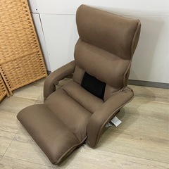 リクライニング座椅子 首と膝のあたりが動く 中古の画像