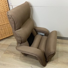 リクライニング座椅子 首と膝のあたりが動く 中古の画像