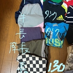 男子服130-150サイズの画像