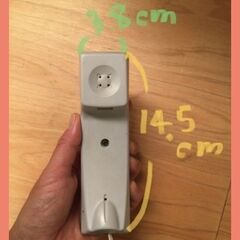 【中古：子機付き電話機】Pioneer 固定電話 デジタル表示の画像