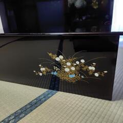 三段黒塗り祭壇の画像