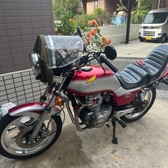 ホーク3  CB400N バブ 三段シートの画像