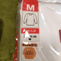 新品！MENS長袖丸首シャツ綿100%の画像