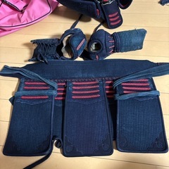 剣道防具一式　防具袋　竹刀袋　小学女子　の画像