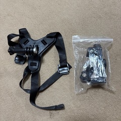 ヘルメット用カメラマウント ストラップ付き