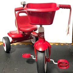 RADIO FLYER ラジオフライヤー 折りたたみ可能 かご付き三輪車
