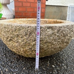 石製・石臼・睡蓮鉢の画像