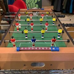 テーブルサッカーゲーム ミニフーズボールテーブルの画像