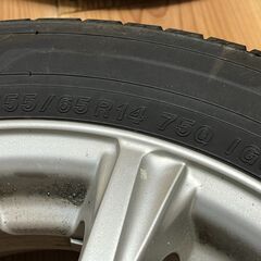 直接引き渡し　2022年製ヨコハマアイスガードiG60 155/65R14　スタッドレスタイヤの画像