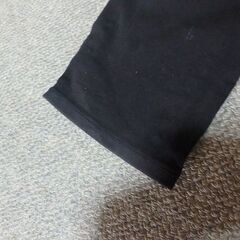 ◆ユニクロ UNIQLO スリムパンツ パンツ コットンパンツ レディース ブラック 中古品の画像