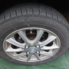 🆕DUNLOP155/65R14タイヤアルミホイール４本セット🆕の画像