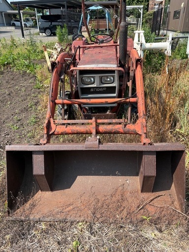 中古　SHIBAURA　SD2043　STIGER フロントローダー付き　動作確認済み