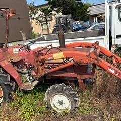 中古　SHIBAURA　SD2043　STIGER フロントローダー付き　動作未確認の画像