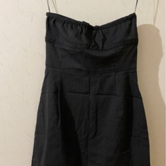 ZARA ストラップレスドレス ワンピース　Sサイズ の画像