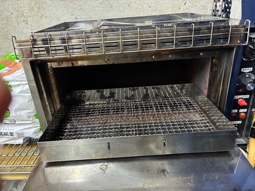 中古(店舗用)焼き芋機械【EISHIN】石焼き５キロ　　