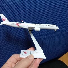 JAL ジャル　飛行機　模型　おもちゃ　ノベルティの画像
