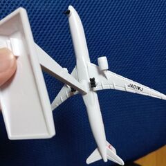 JAL ジャル　飛行機　模型　おもちゃ　ノベルティの画像