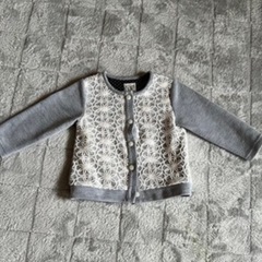 【美品】【tete a tete】長袖カーディガン 90の画像