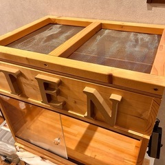 (商談中)爬虫類、小動物用ケージの画像