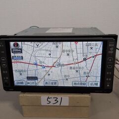 531 作動品 NHDT-W57 トヨタ純正　HDDナビ